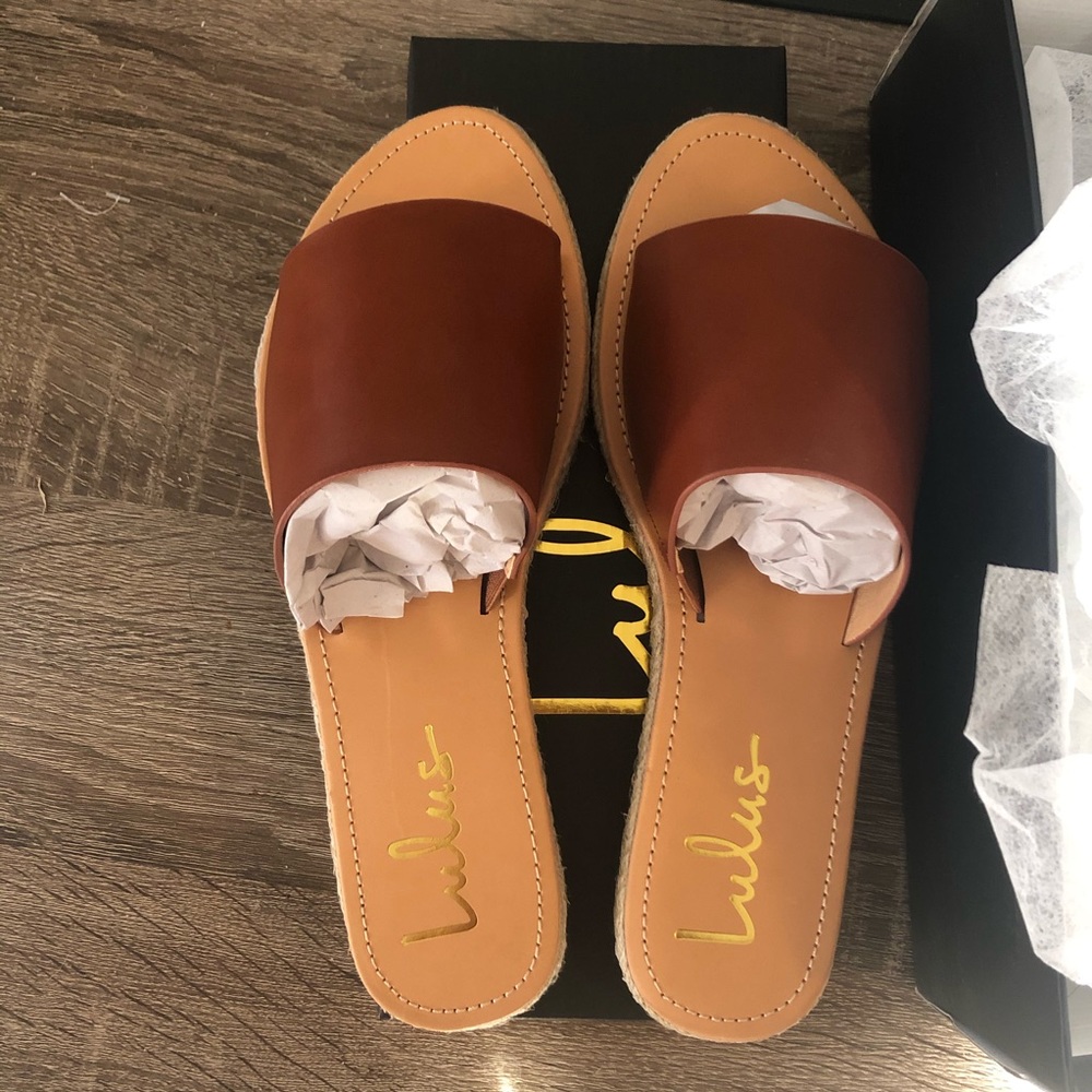 Lulus marnie espadrille slide sandals - Picture 3 of 3